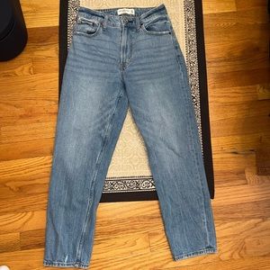 Curve Love High Rise Mom Jeans